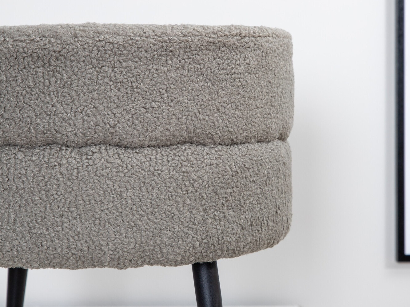 Ottoman Dallas 2945 (Grey + Black)