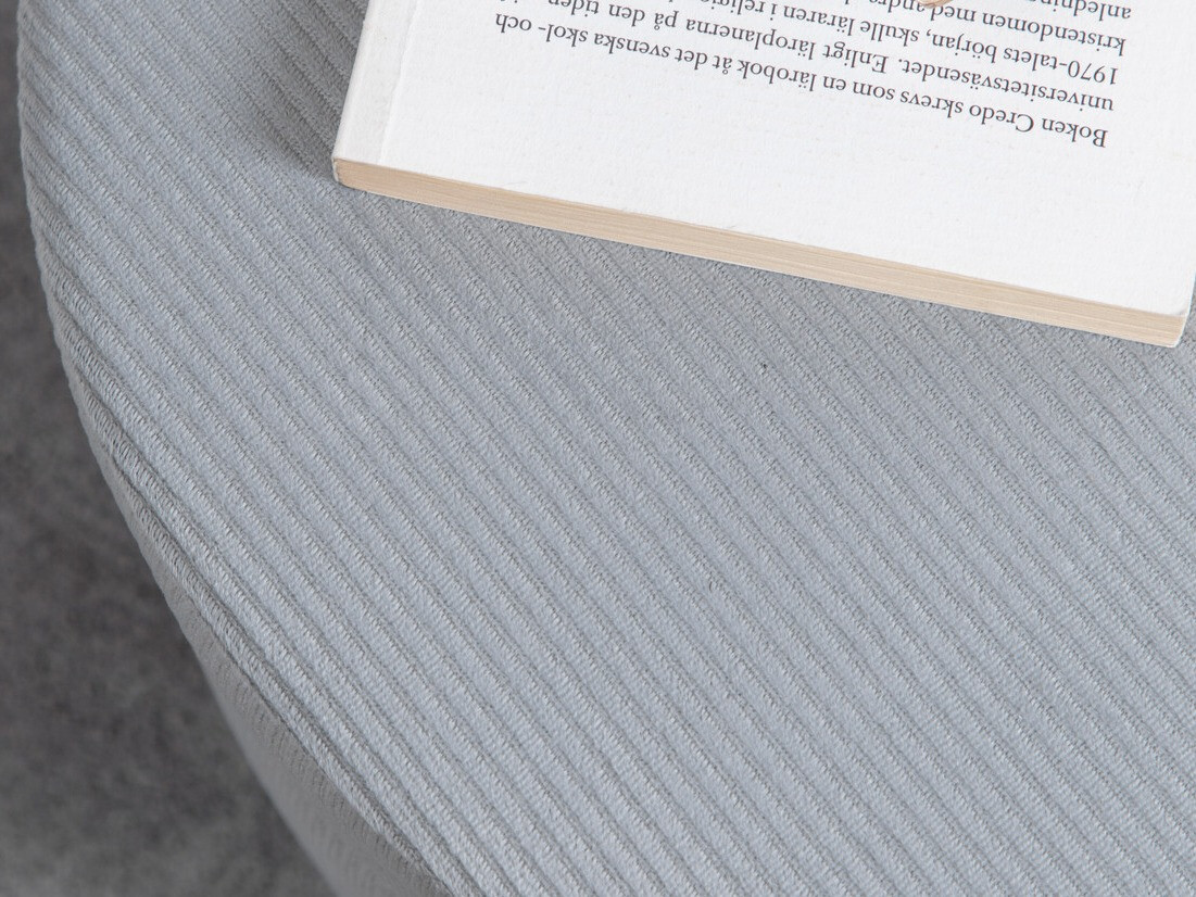 Ottoman Dallas 2945 (Light grey + Black)