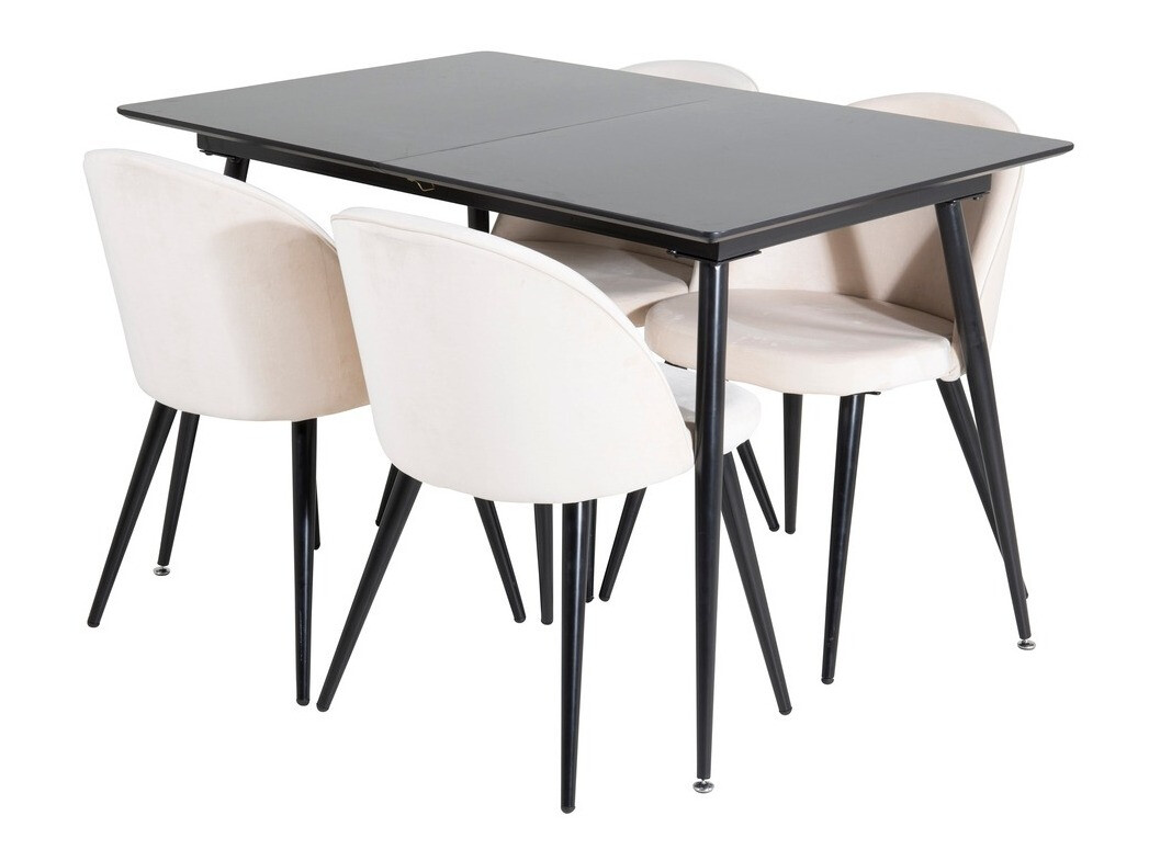 Dining set Dallas 1521 (Beige + Black)