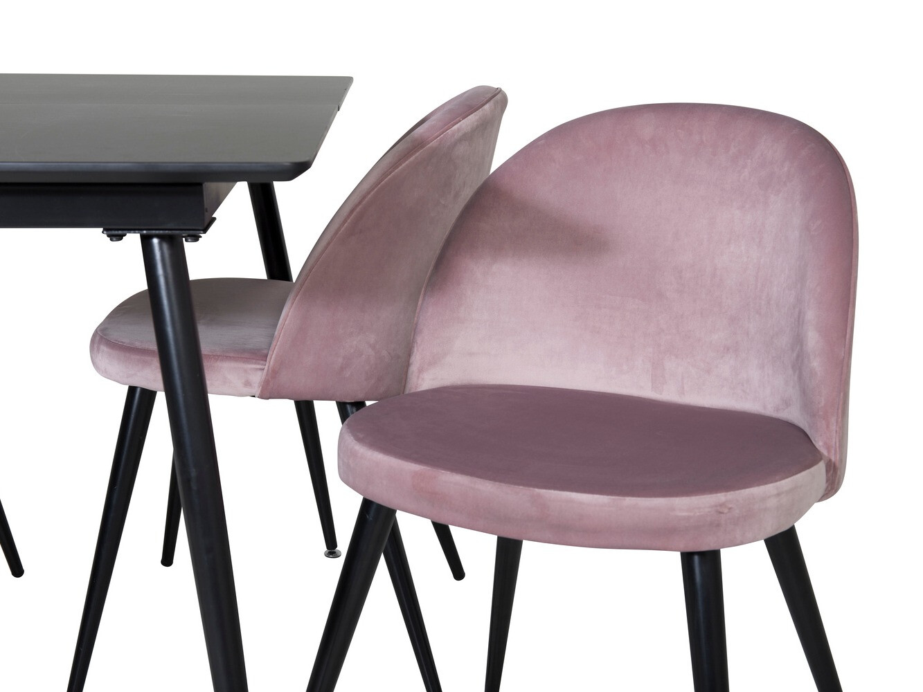 Dining set Dallas 1521 (Pink + Black)