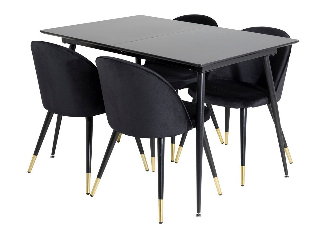 Dining set Dallas 1526 (Black)