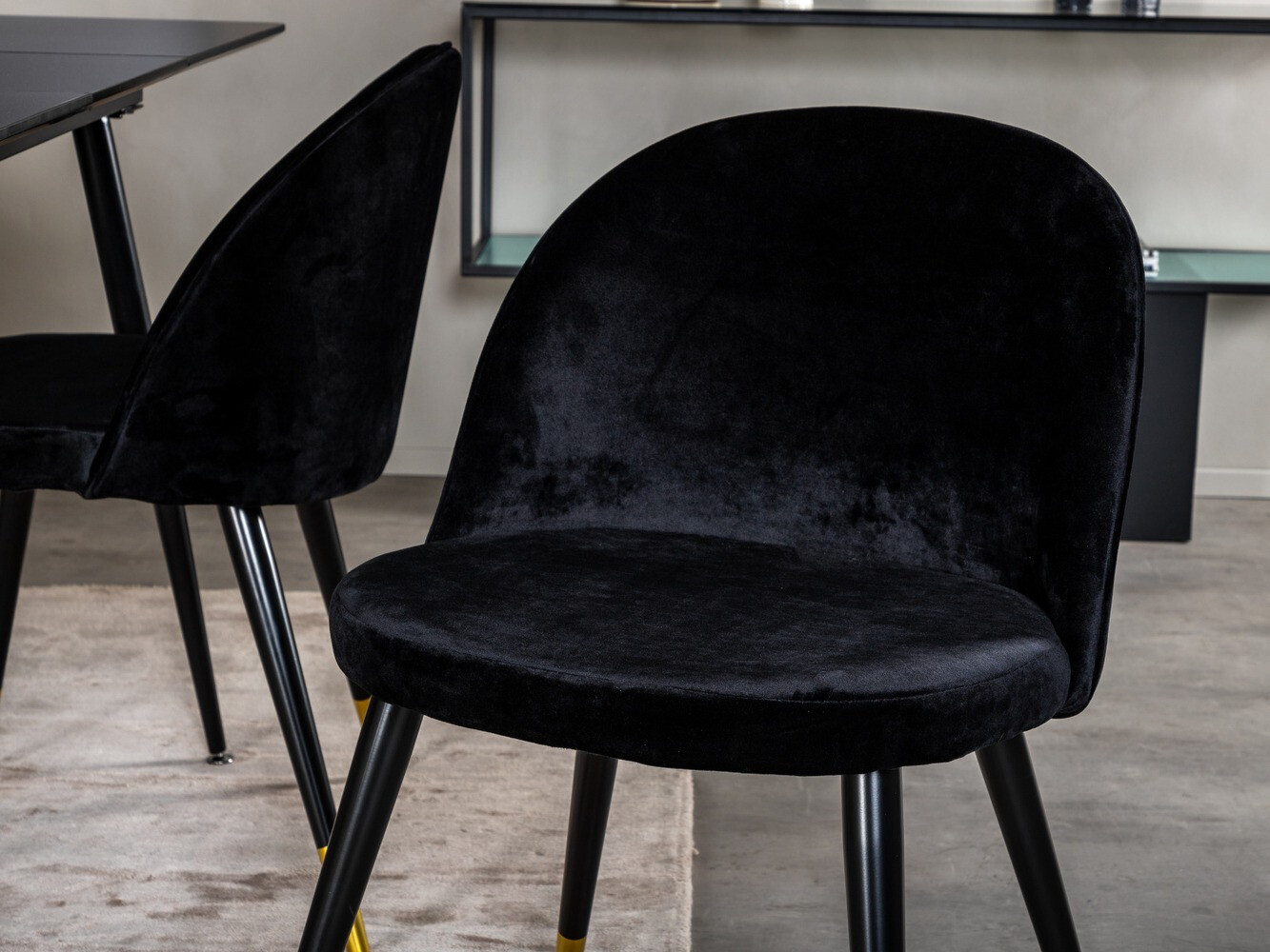 Dining set Dallas 1526 (Black)