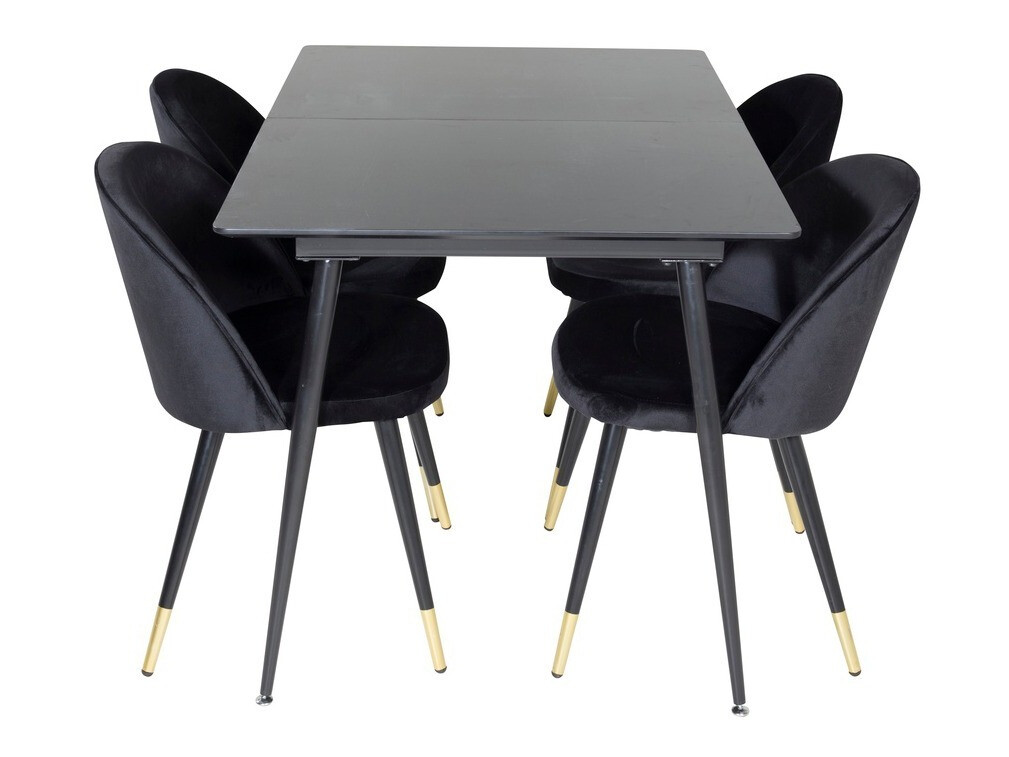 Dining set Dallas 1526 (Black)