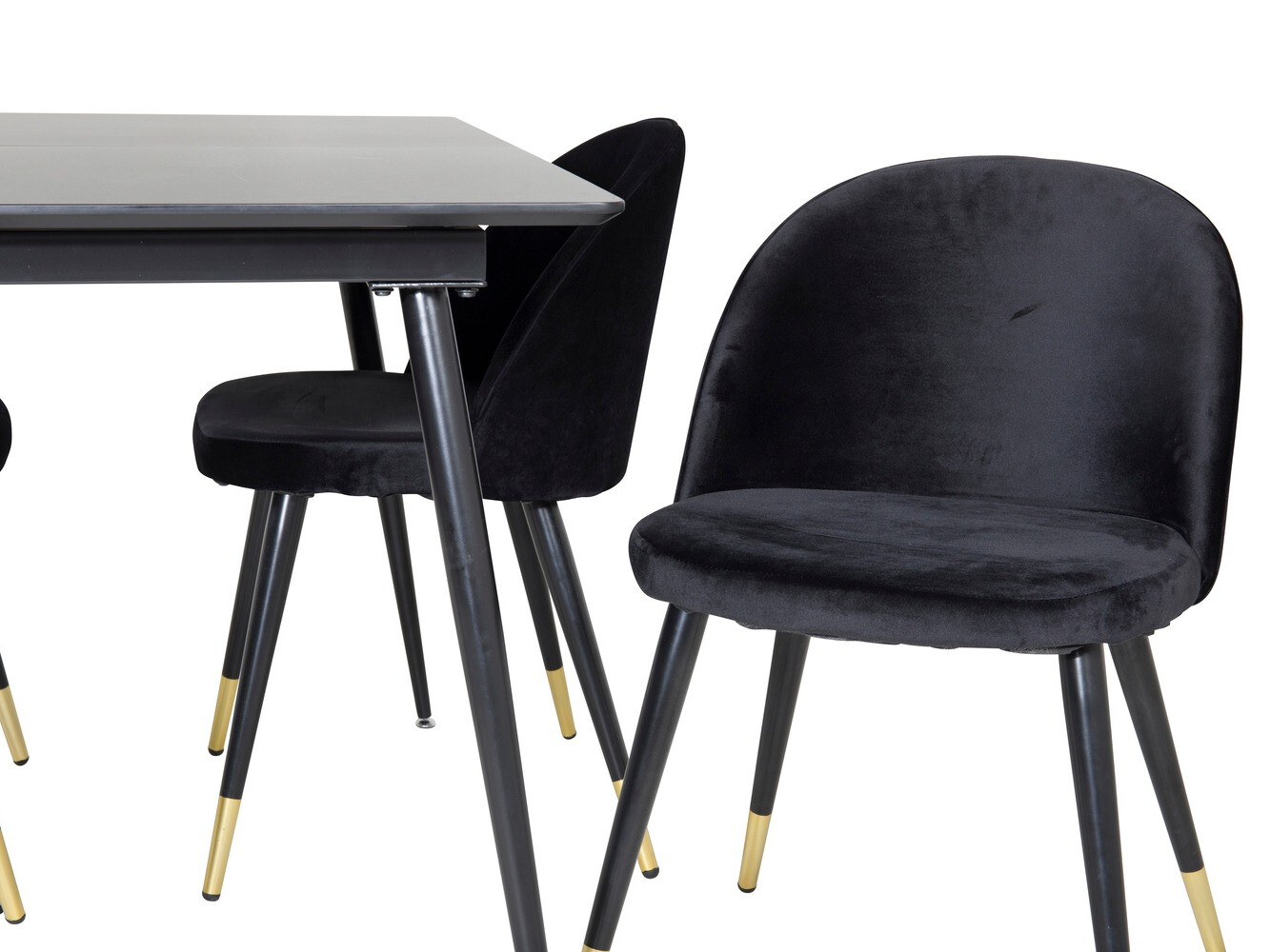 Dining set Dallas 1526 (Black)