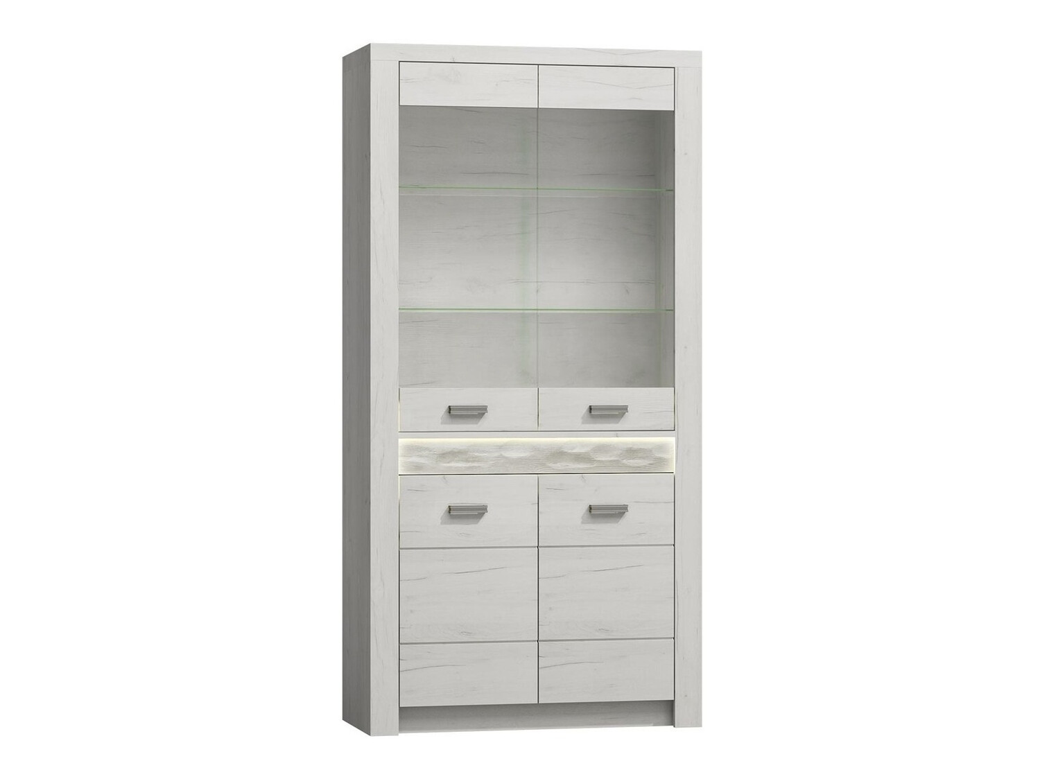 Bookcase Serfeno 101 (Craft white)