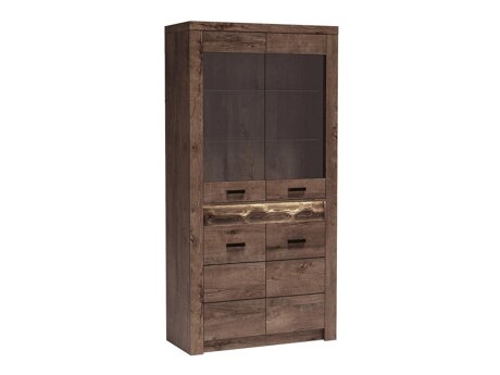 Bookcase Serfeno 101 (Dark ash)