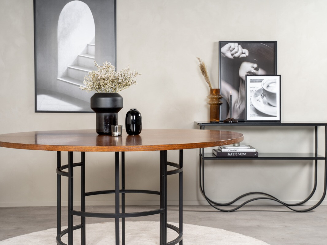 Table Dallas 243 (Brown + Black)