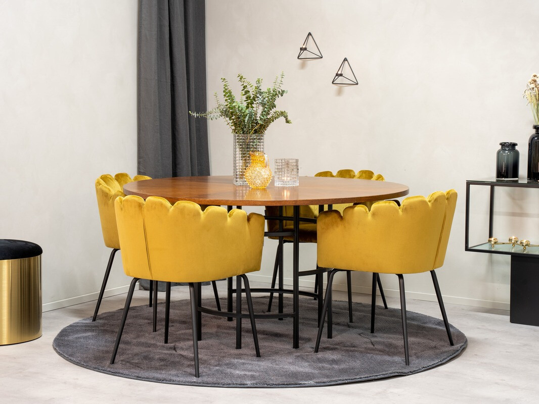 Table Dallas 243 (Brown + Black)