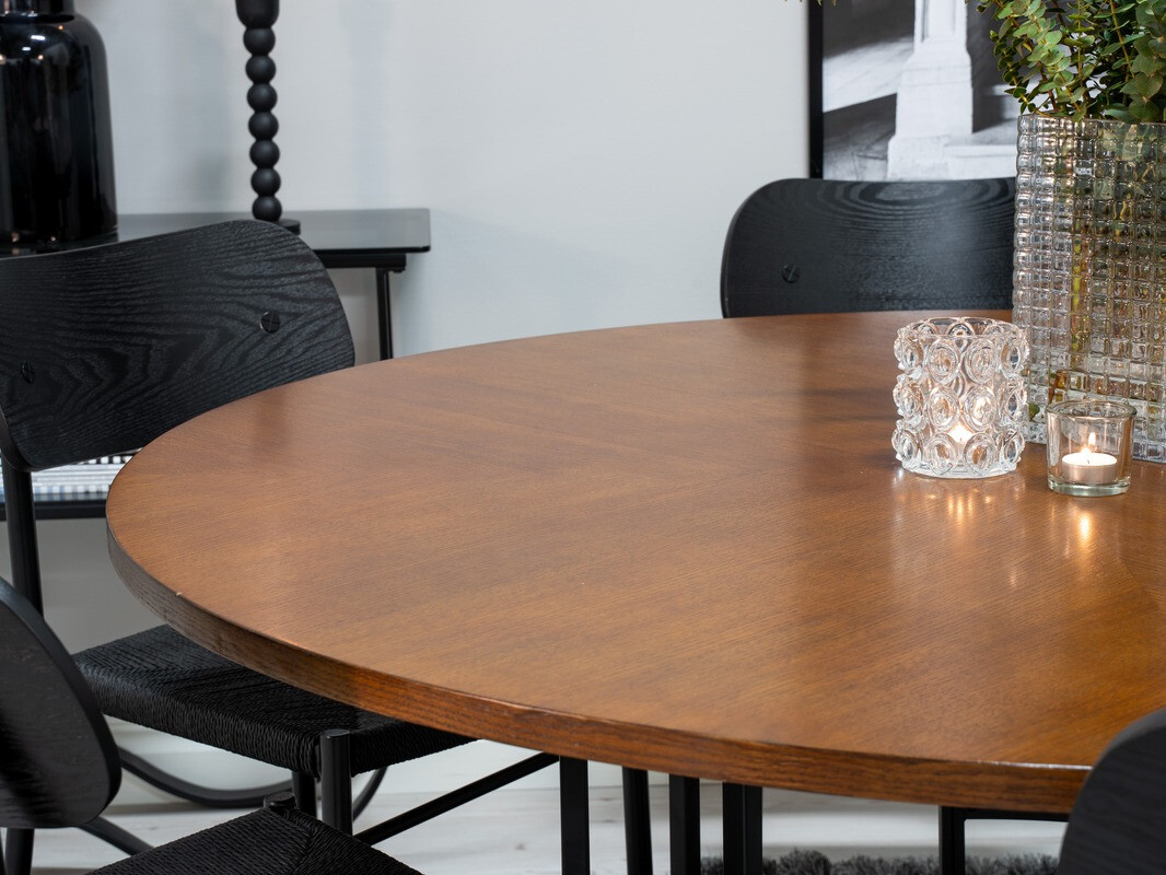 Table Dallas 243 (Brown + Black)