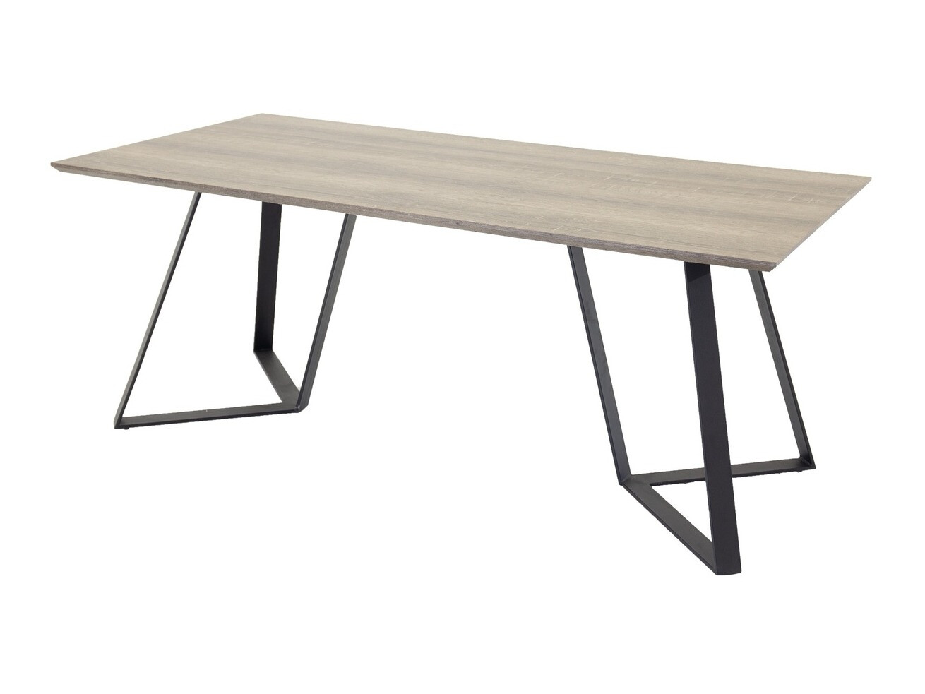 Table Dallas 372 (Light wood + Black)