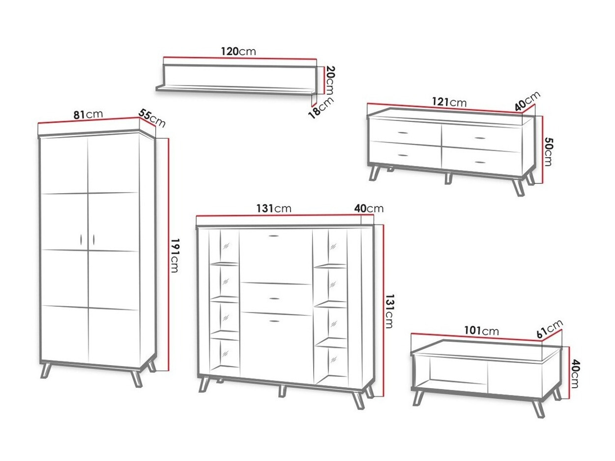 Living room set Talsere 110