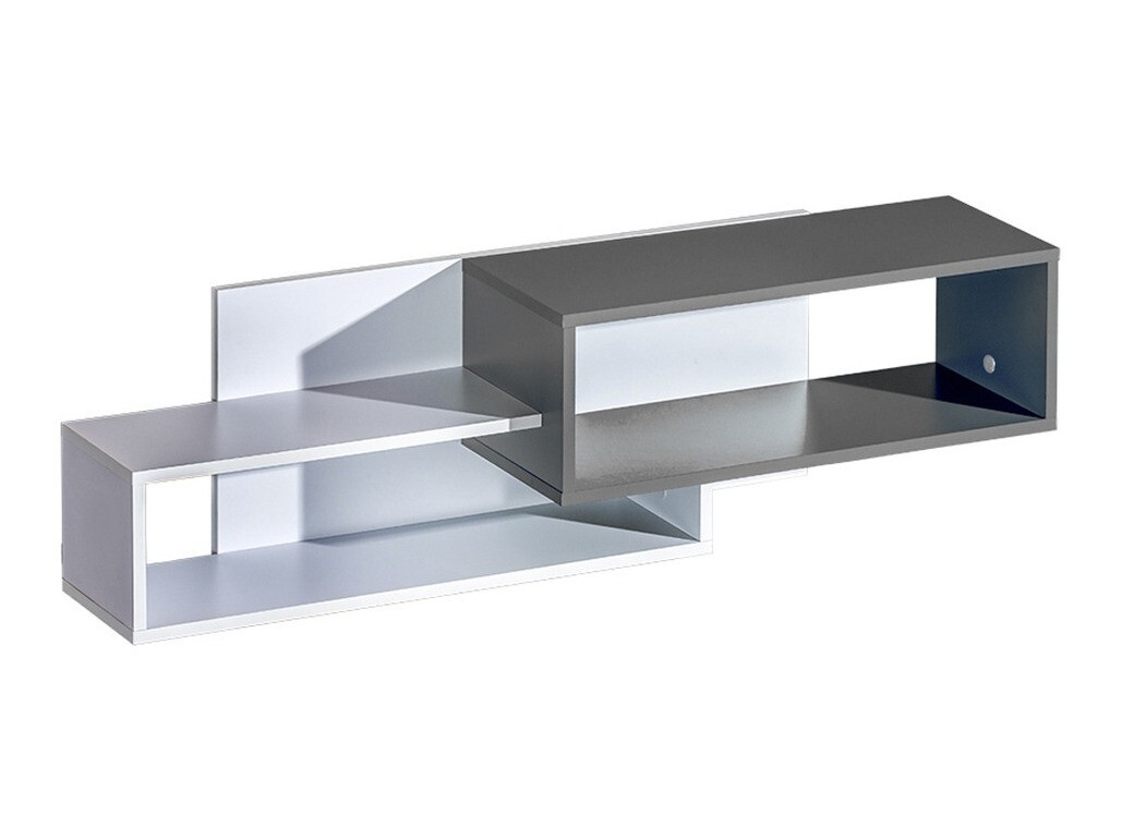 Wall shelf Lorlare 104 (White + Grey)