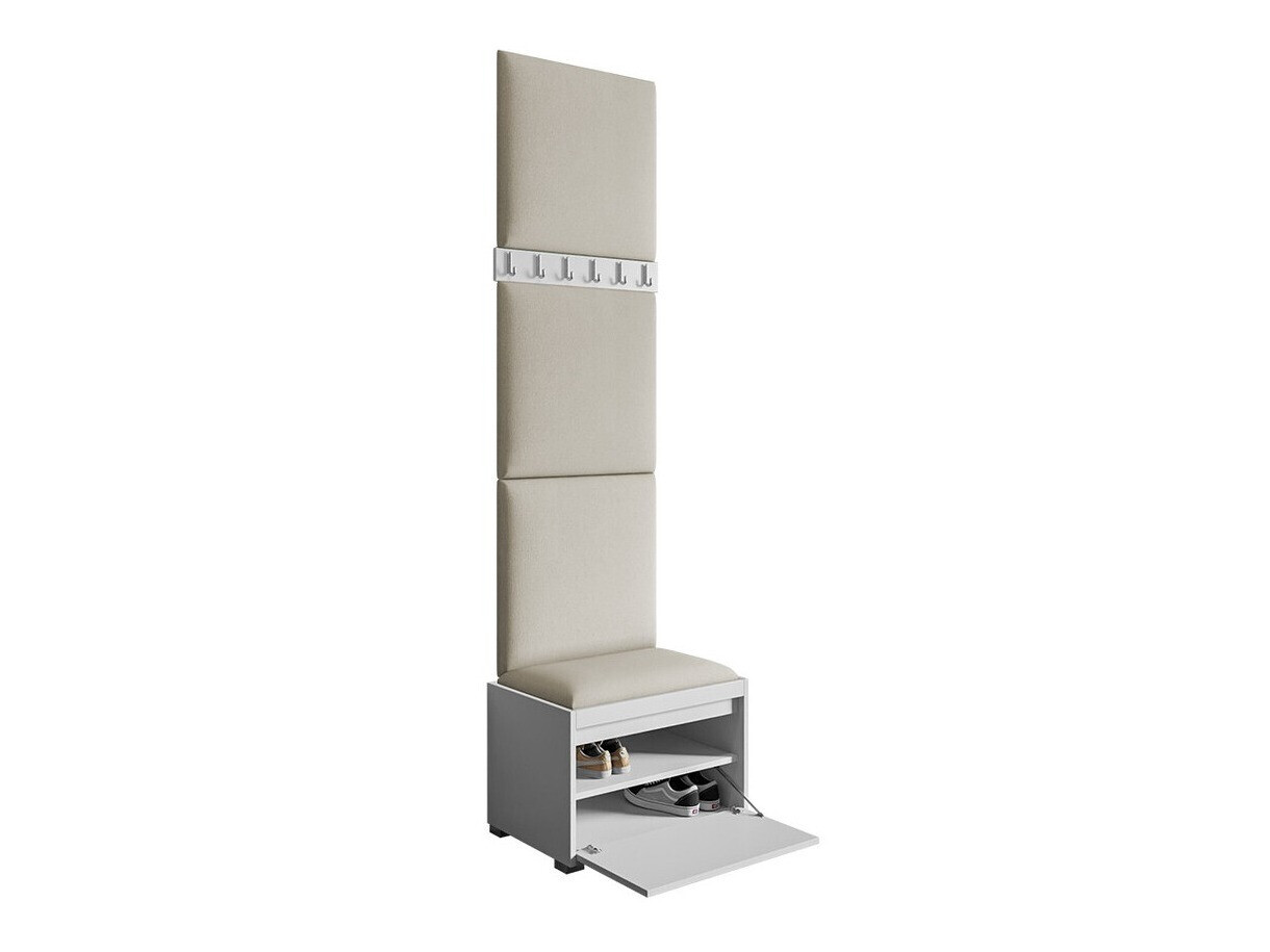 Hallway set Comfivo Pinus IX (White + Manila 02)