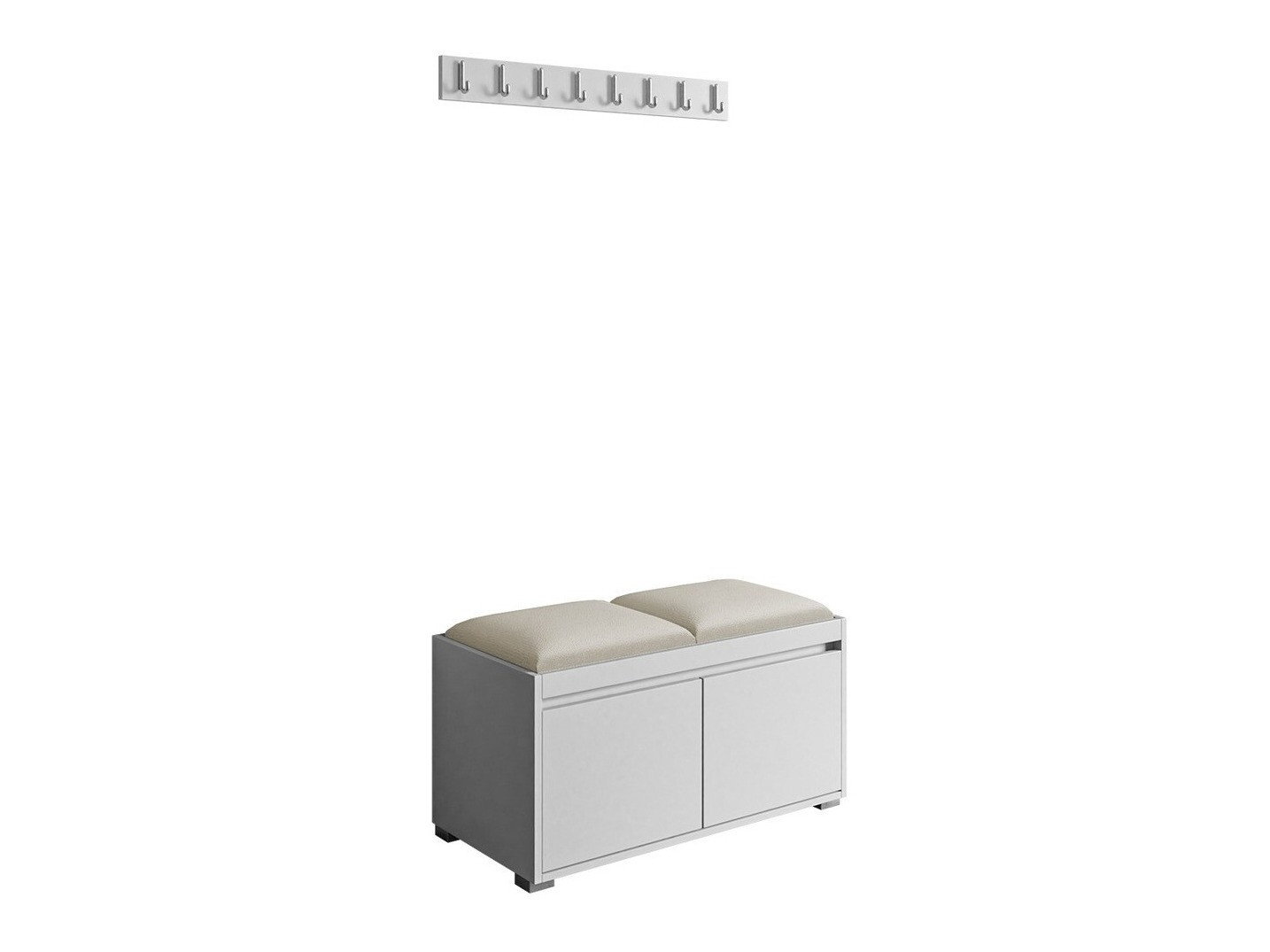 Hallway set Comfivo Pinus I (White + Manila 02)