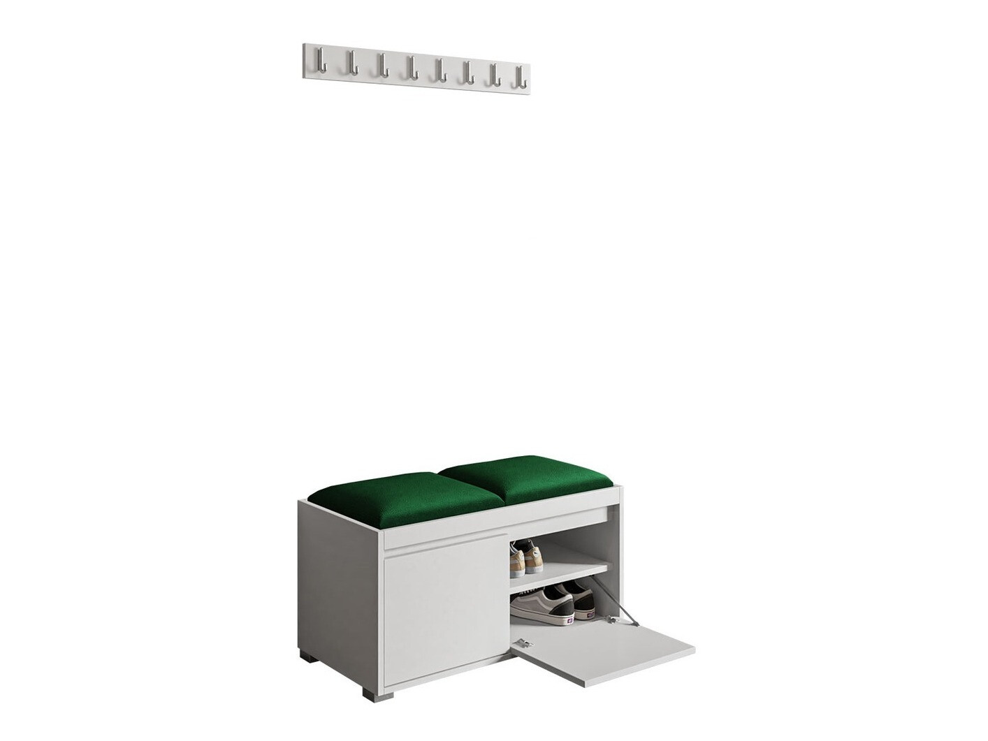 Hallway set Comfivo Pinus I (White + Manila 35)