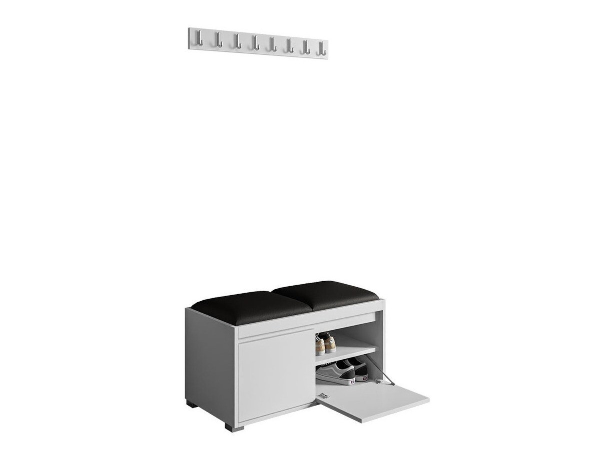 Hallway set Comfivo Pinus I (White + Soft 011)