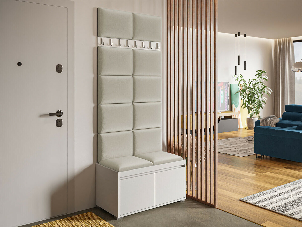 Hallway set Comfivo Pinus IV (White + Manila 02)