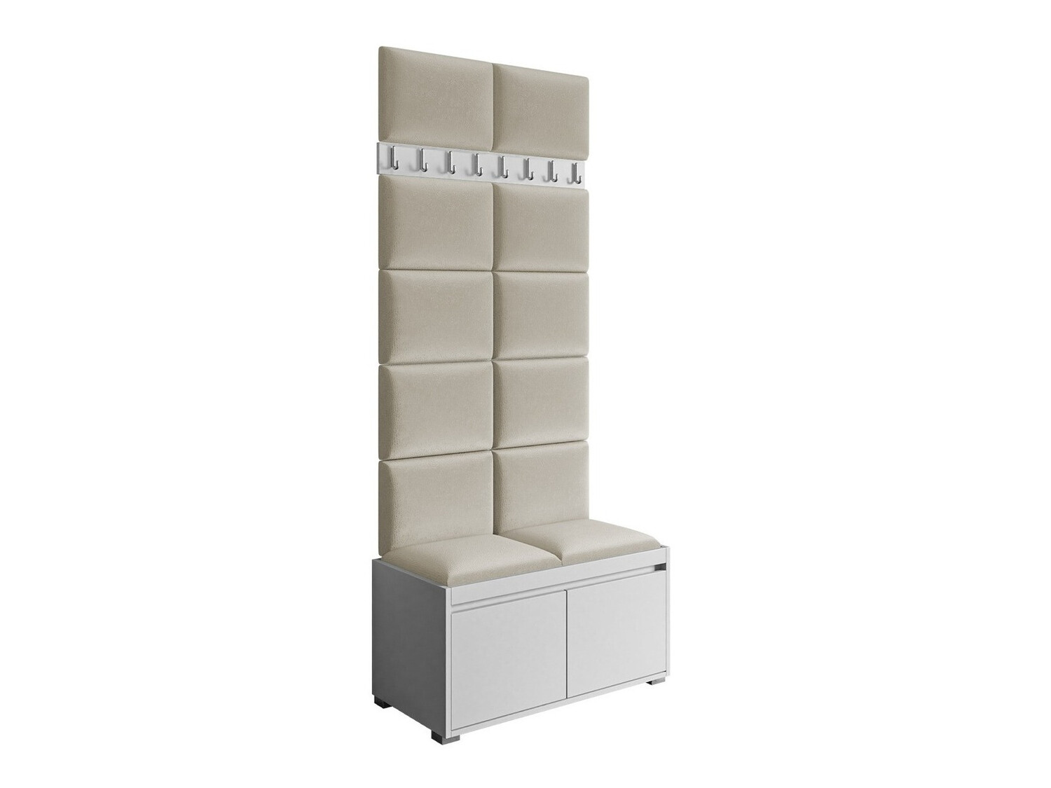 Hallway set Comfivo Pinus IV (White + Manila 02)