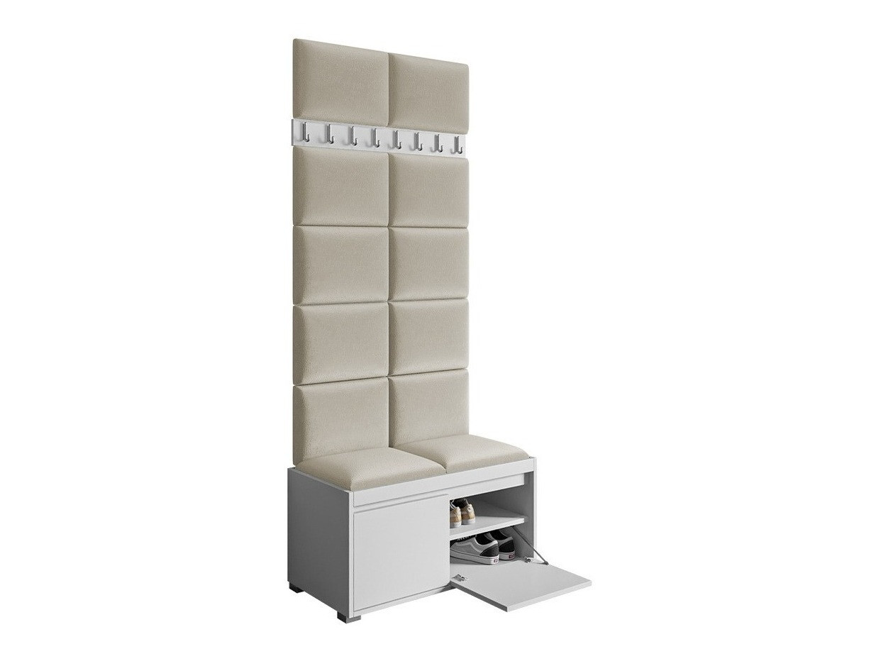 Hallway set Comfivo Pinus IV (White + Manila 02)