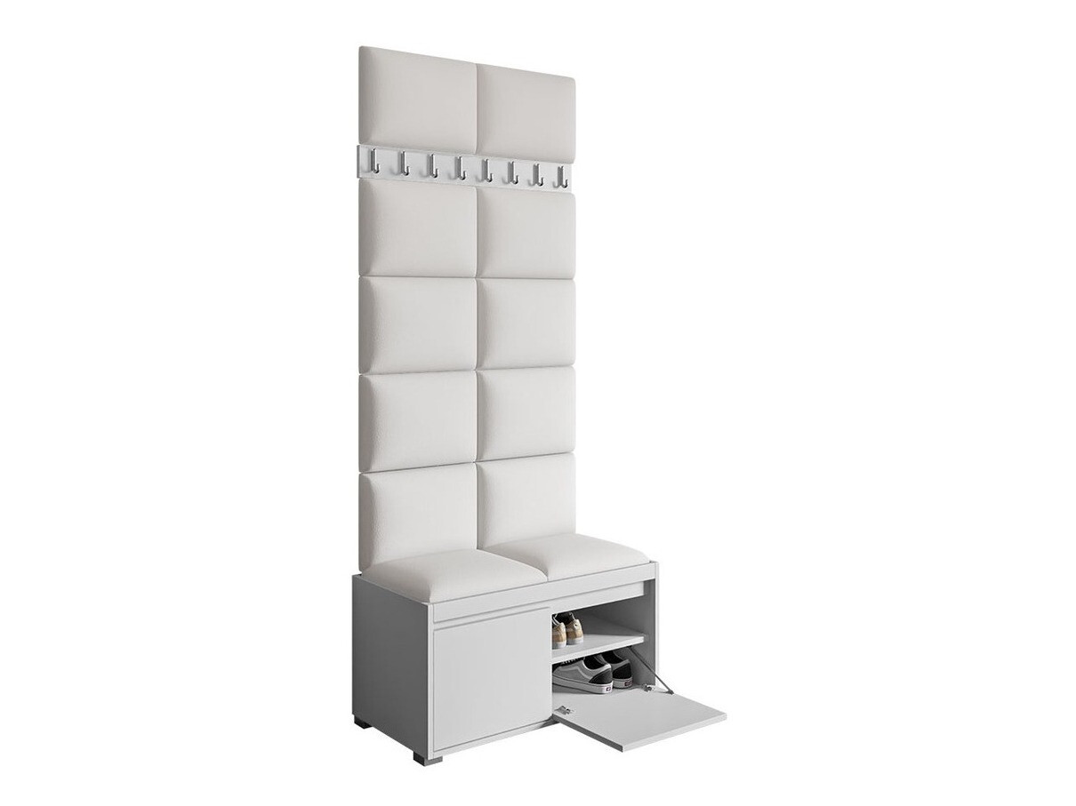 Hallway set Comfivo Pinus IV (White + Soft 017)