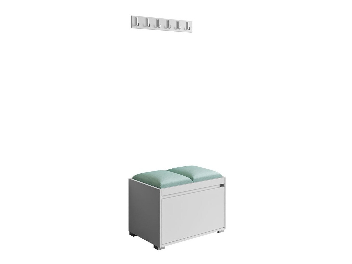 Hallway set Comfivo Pinus VI (White + Manila 11)