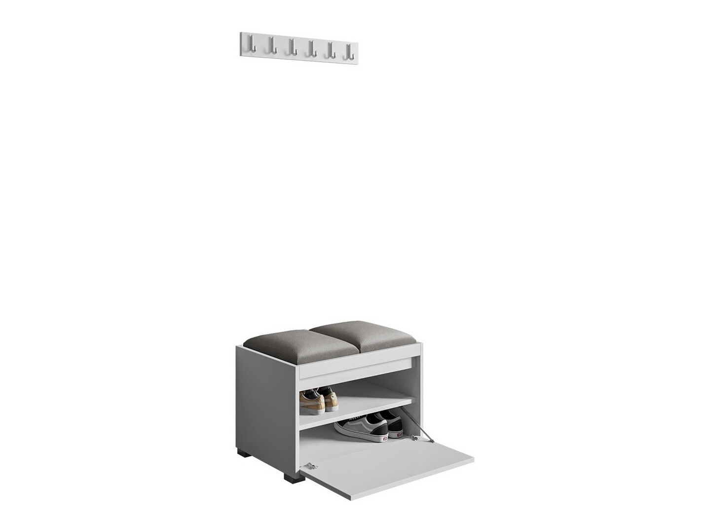 Hallway set Comfivo Pinus VI (White + Manila 16)