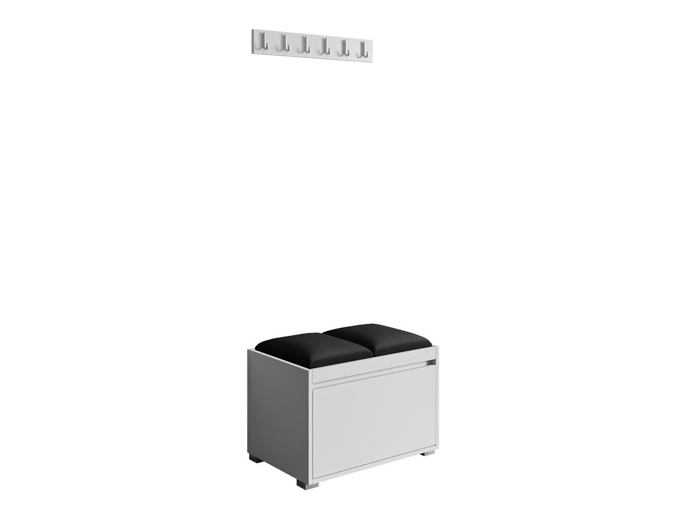 Hallway set Comfivo Pinus VI (White + Manila 18)