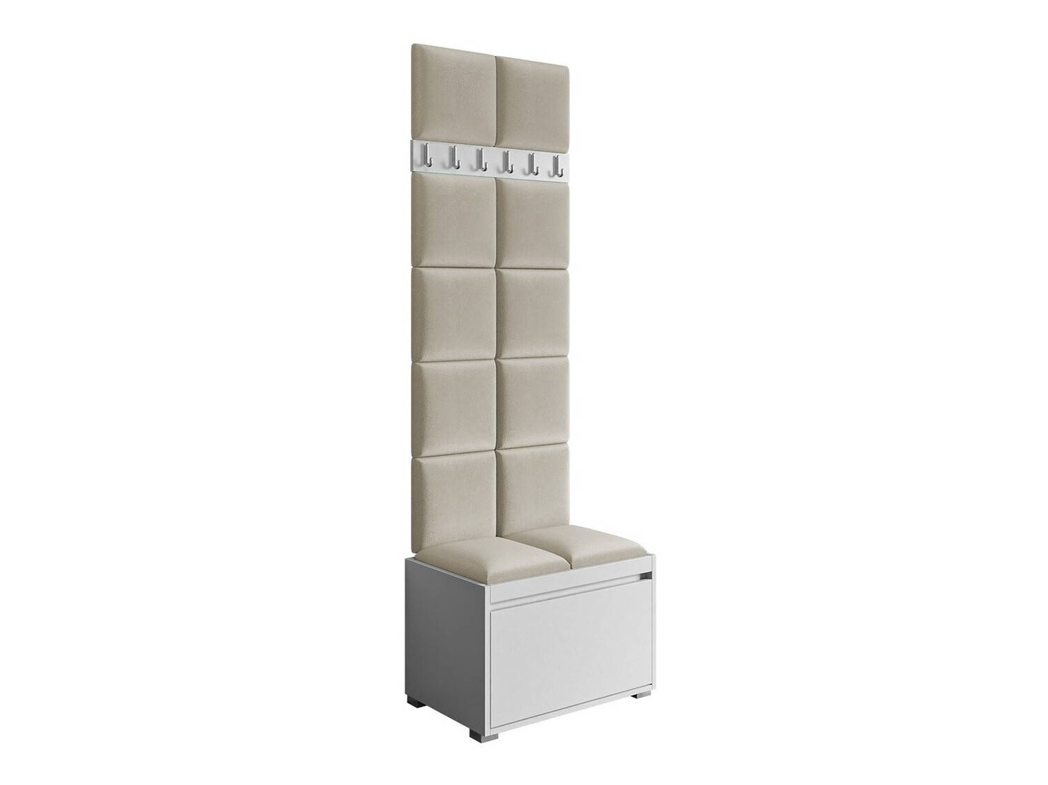 Hallway set Comfivo Pinus VII (White + Manila 02)