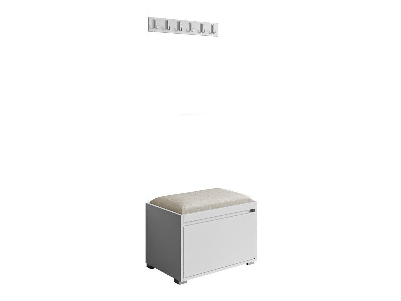 Hallway set Comfivo Pinus VIII (White + Manila 02)
