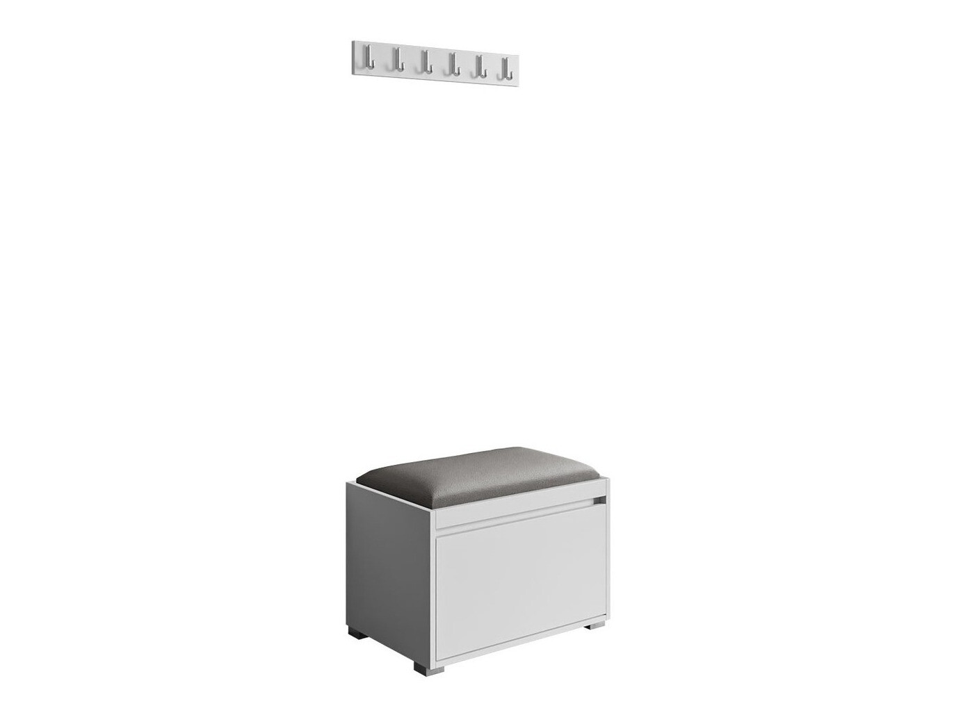 Hallway set Comfivo Pinus VIII (White + Manila 16)