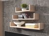 Wall-mounted set of shelves Sarasota 105 (Sonoma oak)