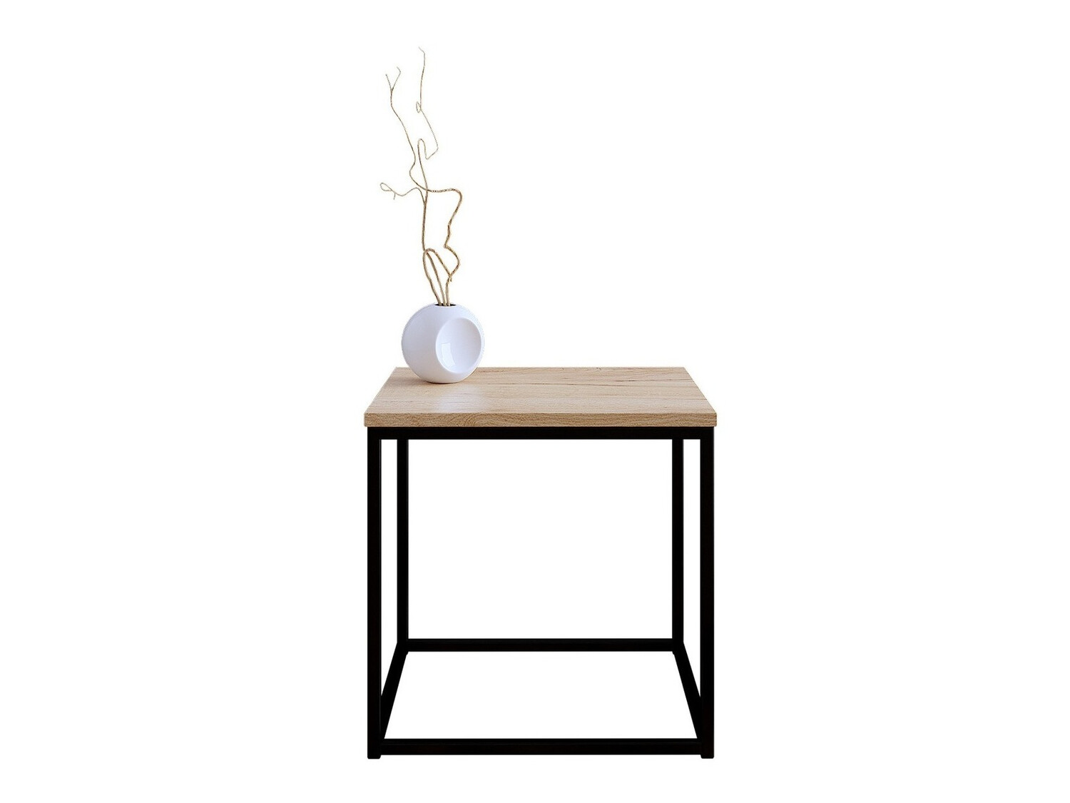 Coffee table Germantown 106 (Matte black + oak)