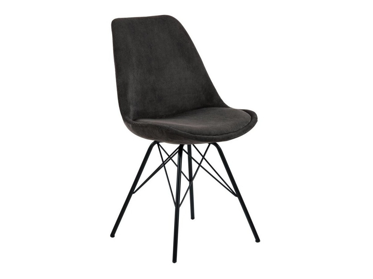 Chair Norsica 485 (Dark grey + Black)
