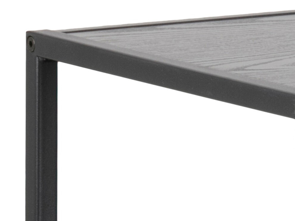 Bookcase Norsica Sevferi 102 (Black ash + Black)