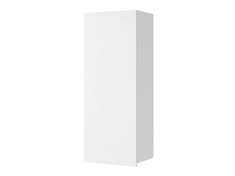 Wall cabinet Tivdalu 126 (White + Glossy white)