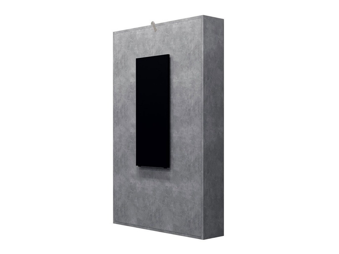 Folding table Pinis III (Black + Concrete)