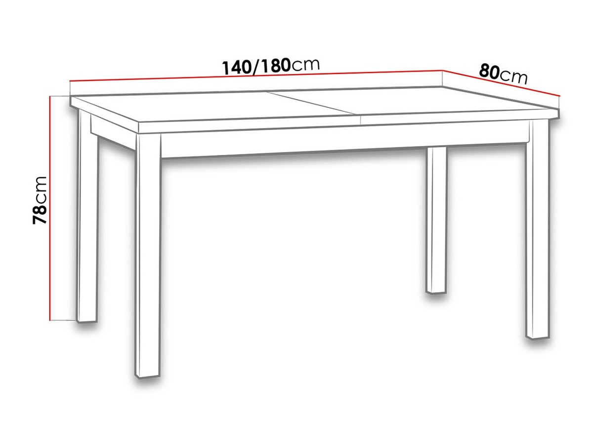 Table Victorville 126 (White)