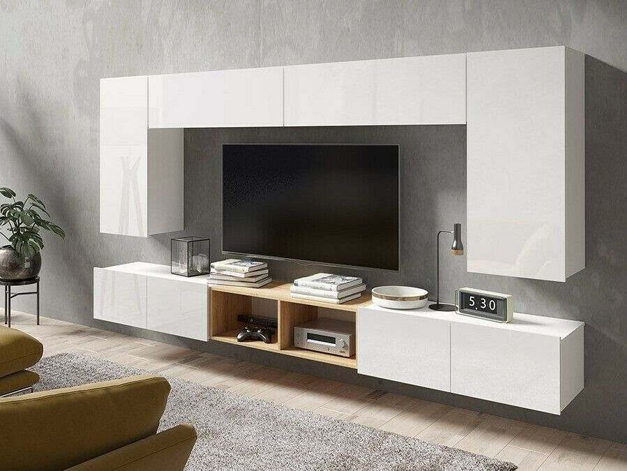 Wall shelf Remus I (Golden oak)