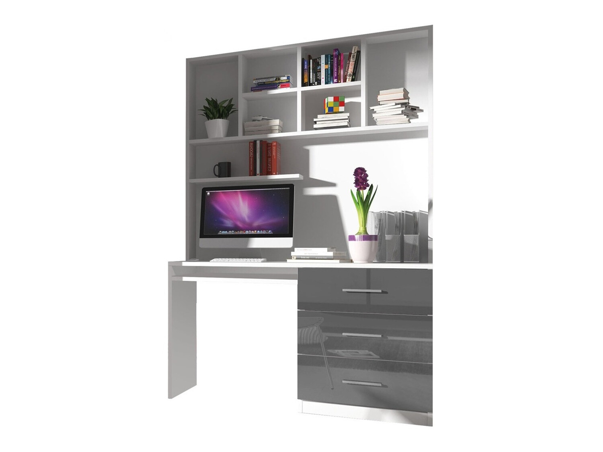 Children's room set Salmere 110 (Glossy white + Gloss grey)