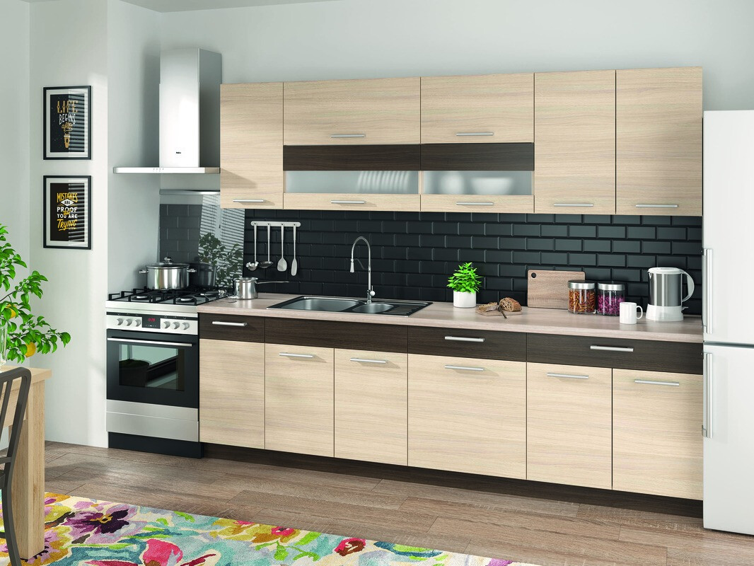 Modular cabinet for built-in appliances Mode Light 114