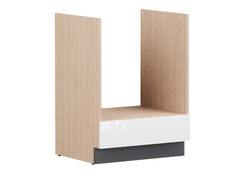 Modular cabinet for built-in appliances Mode White 114