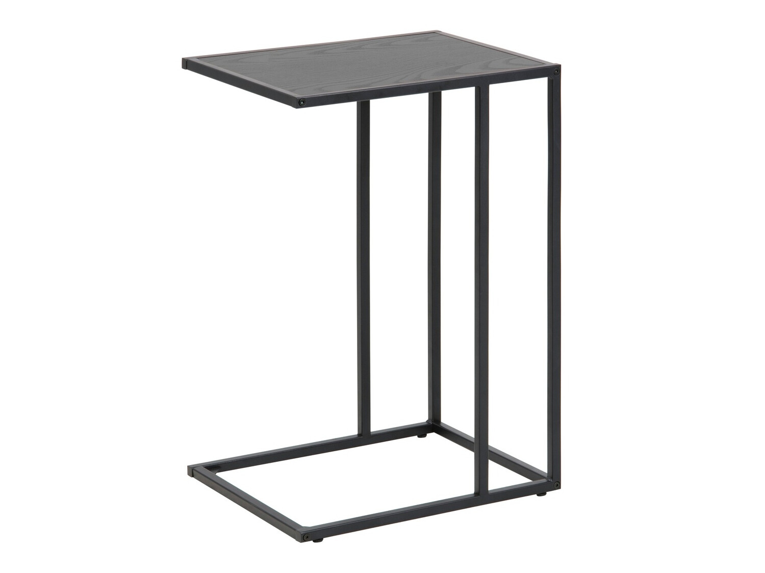 Side table Norsica Sevferi 127 (Black ash + Black)