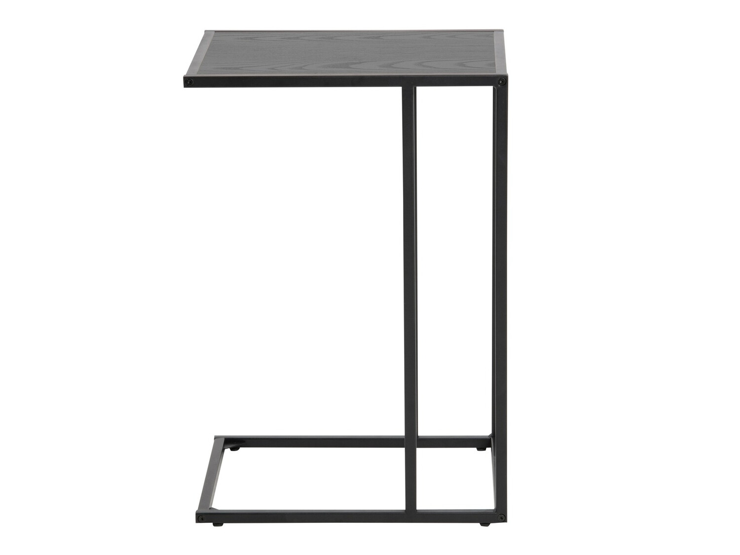 Side table Norsica Sevferi 127 (Black ash + Black)
