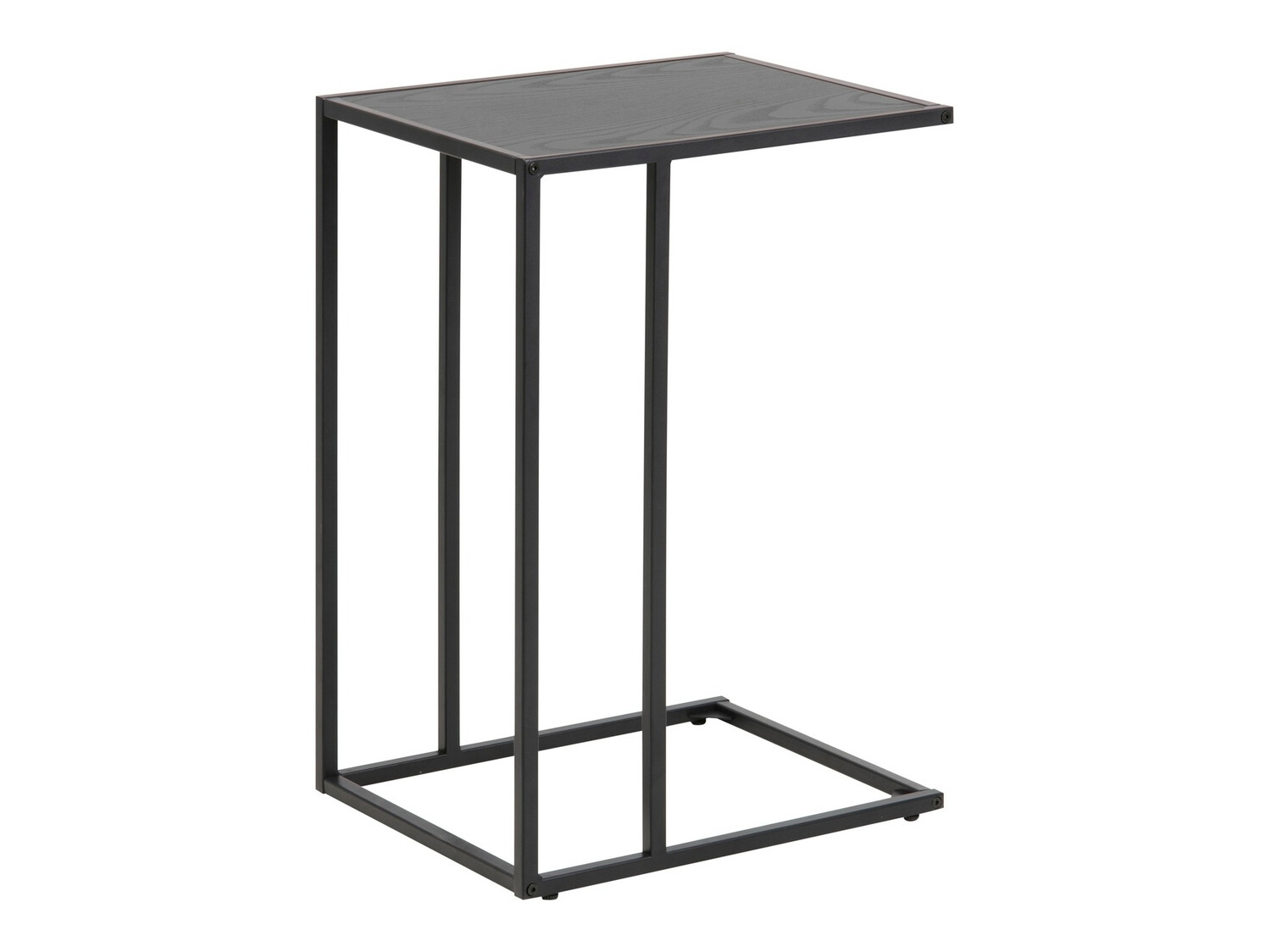Side table Norsica Sevferi 127 (Black ash + Black)