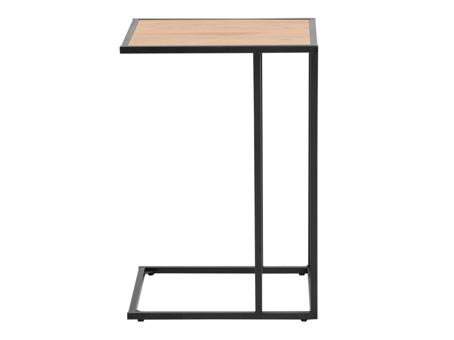 Side table Norsica Sevferi 127 (Wild oak + Black)
