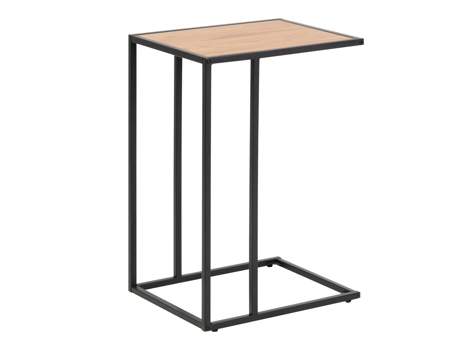 Side table Norsica Sevferi 127 (Wild oak + Black)