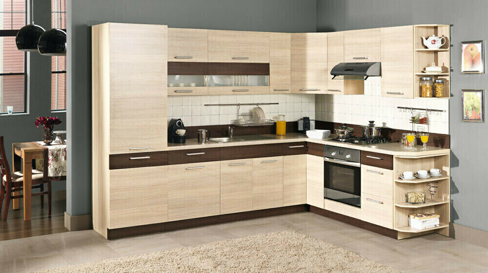 Modular cabinet with drawer and doors Mode Light 113