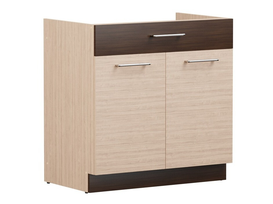 Modular cabinet with drawer and doors Mode Light 117