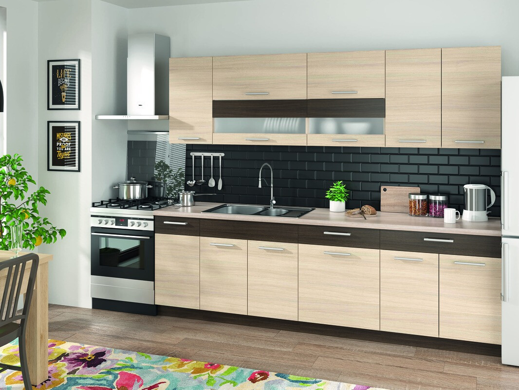 Modular sink cabinet with doors Mode Light 116