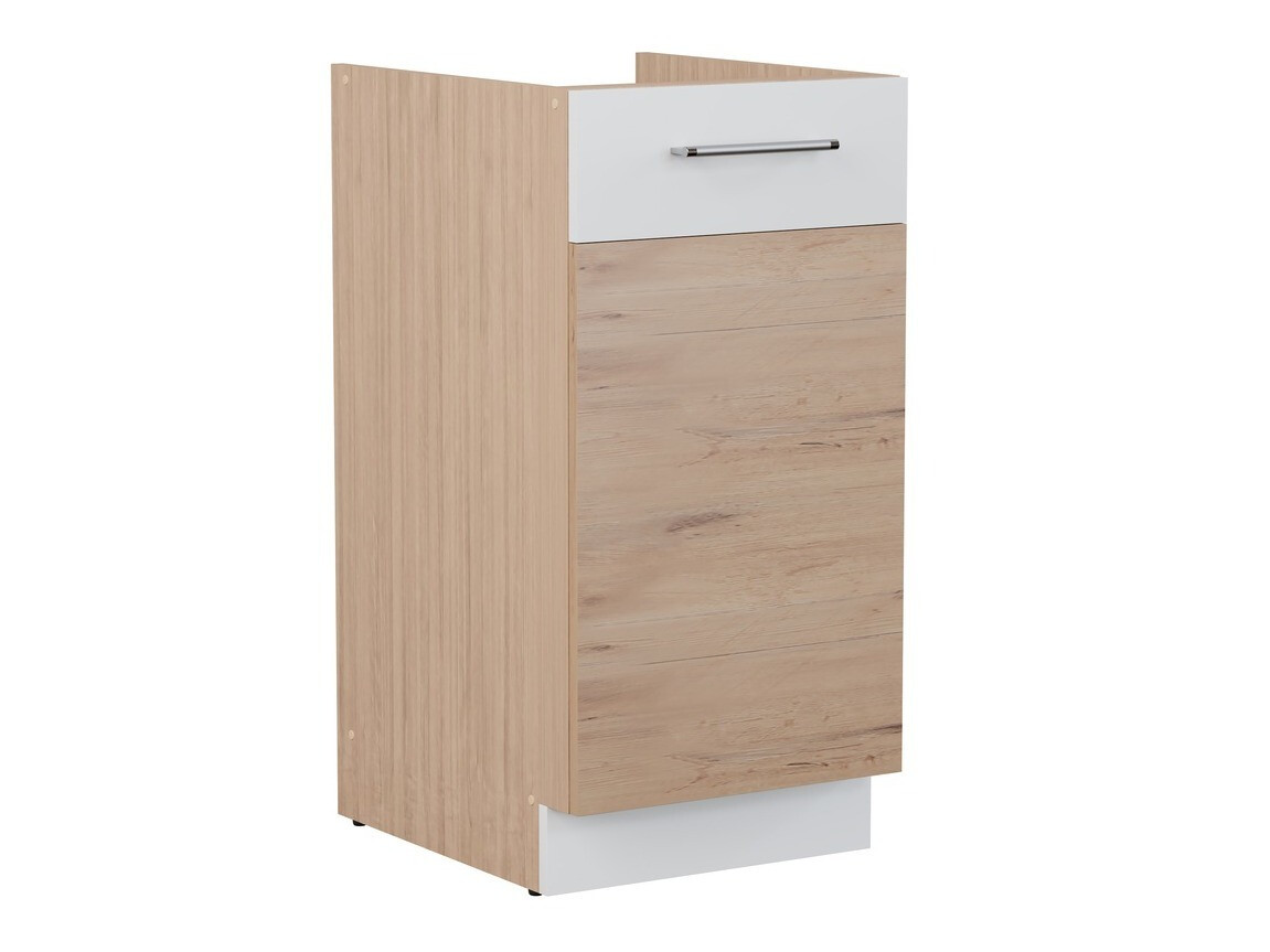 Modular cabinet with doors Mode Beech 121